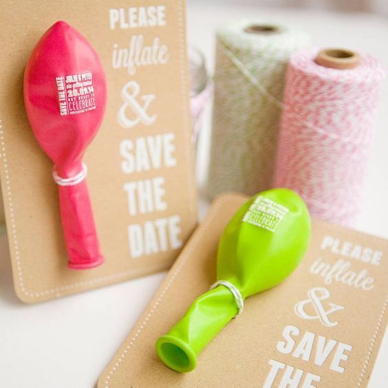 "9 Stylish 'Save the Date' Ideas Discovered on Instagram ♡"にて紹介している画像