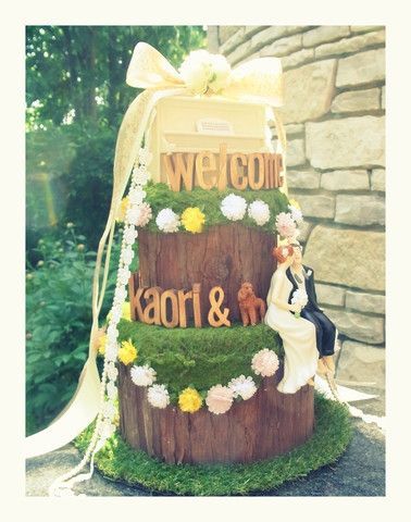 "Inspired Ideas: A Compilation of Stylish Welcome Spaces from International Brides♡"にて紹介している画像