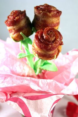 Not Just Apples! Surprise Everyone with Bacon Roses♡にて紹介している画像