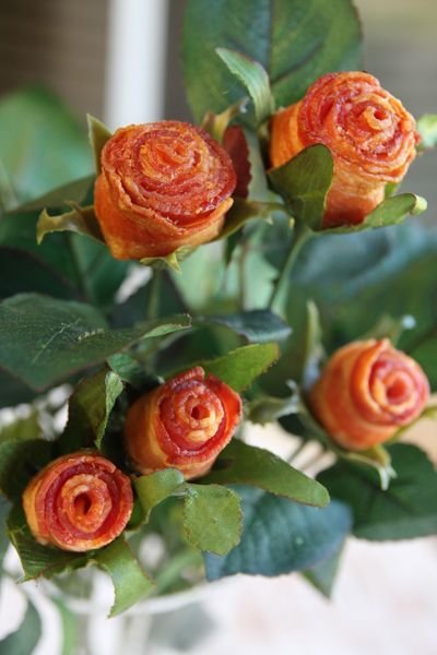 Not Just Apples! Surprise Everyone with Bacon Roses♡にて紹介している画像