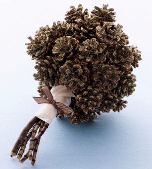 Christmas特集♡松ぼっくりを使ったかわいいブーケをあつめました♡にて紹介している画像