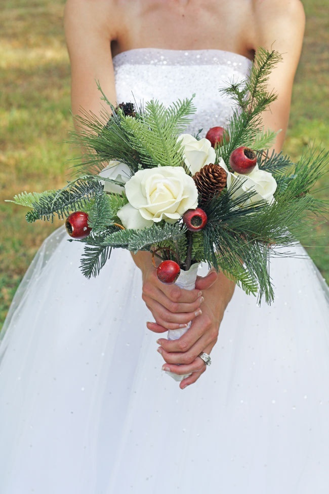 Christmas特集♡松ぼっくりを使ったかわいいブーケをあつめました♡にて紹介している画像