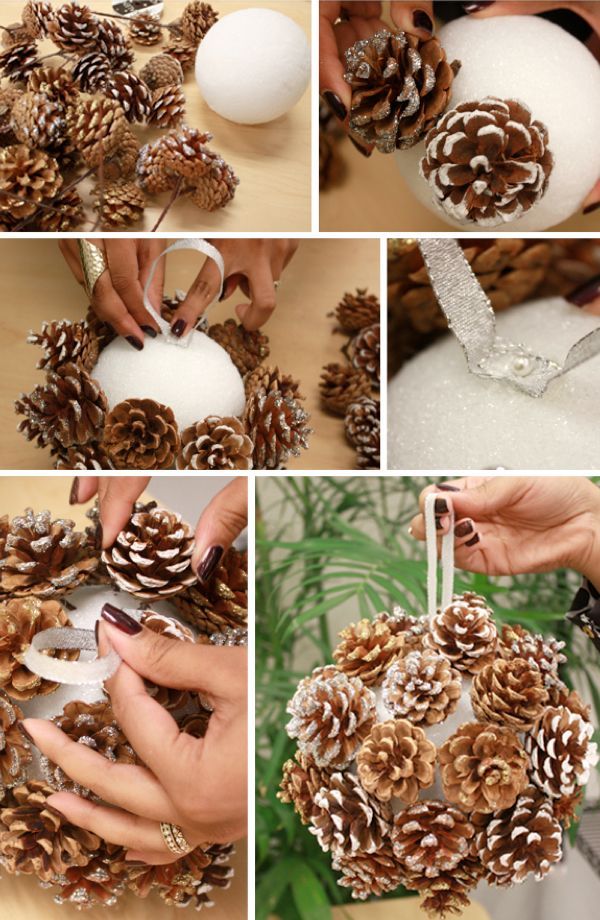 Christmas特集♡松ぼっくりを使ったかわいいブーケをあつめました♡にて紹介している画像