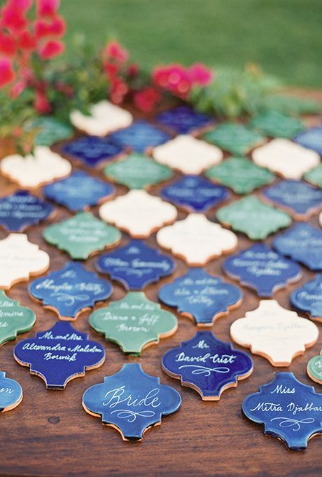 Not Just a Name Card! A Collection of Design and Arrangement Ideas for Escort Cards You’ll Want to Imitateにて紹介している画像