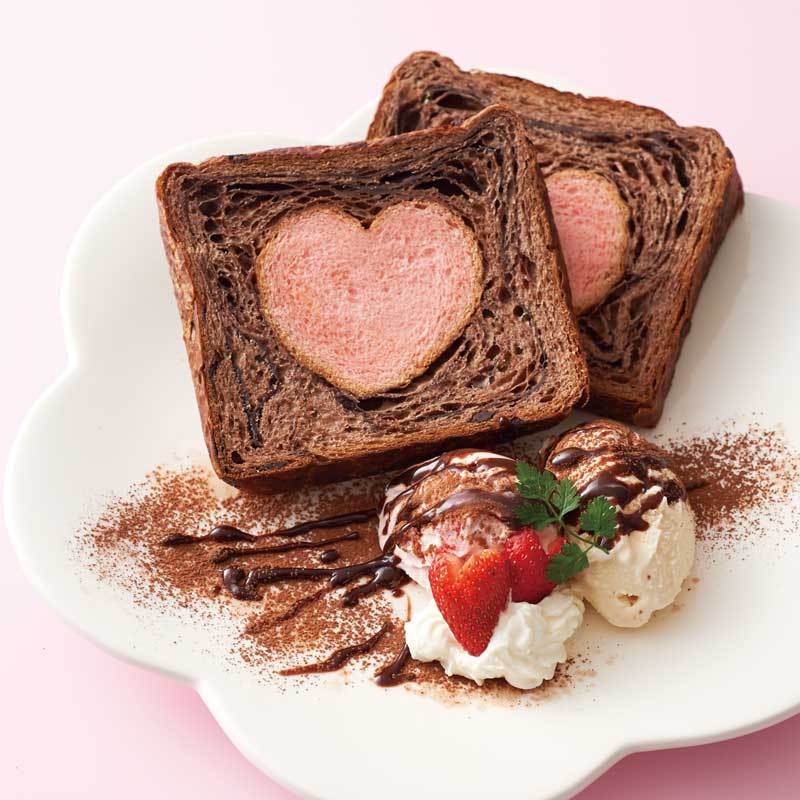 When You Cut the Bread... A Pink Heart Appears! Introducing the Adorably Lovely "Mariage Bologna" as a Confectionery Treat＊にて紹介している画像